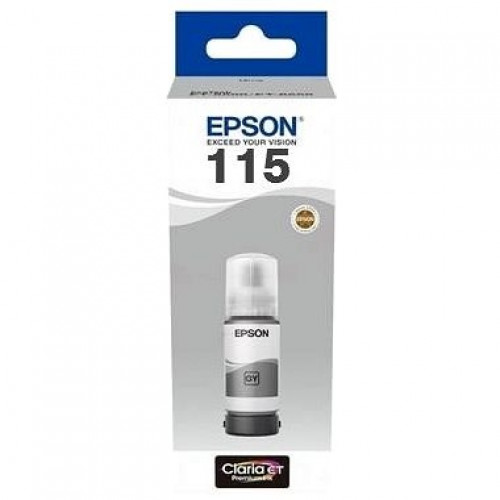 Epson 115 (C13T07D54A) grey - originálny